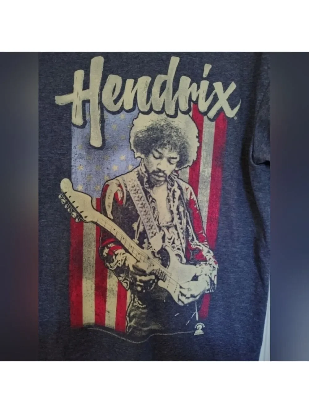 American Flag Jimi Hendrix T-Shirt - Official